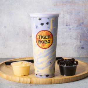 Taro Cream Cheese Milk Tea